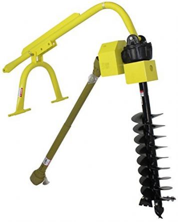 60 HP Point Post Hole Digger Attachment PTO Powdered Digger, 43% OFF